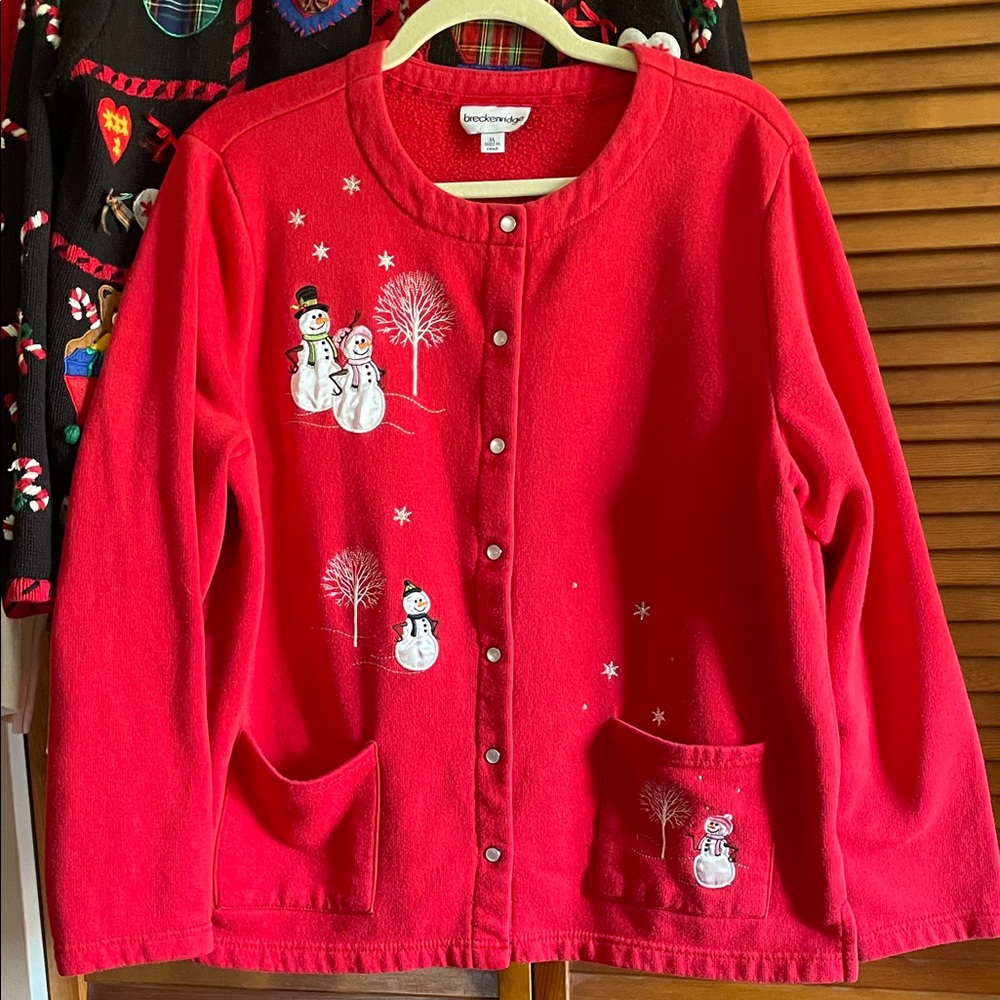 Breckenridge Vibrant Red Knitwear